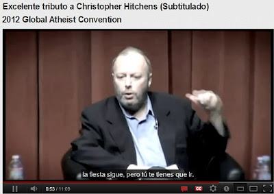 Homenaje a C. Hitchens, GAC 2012