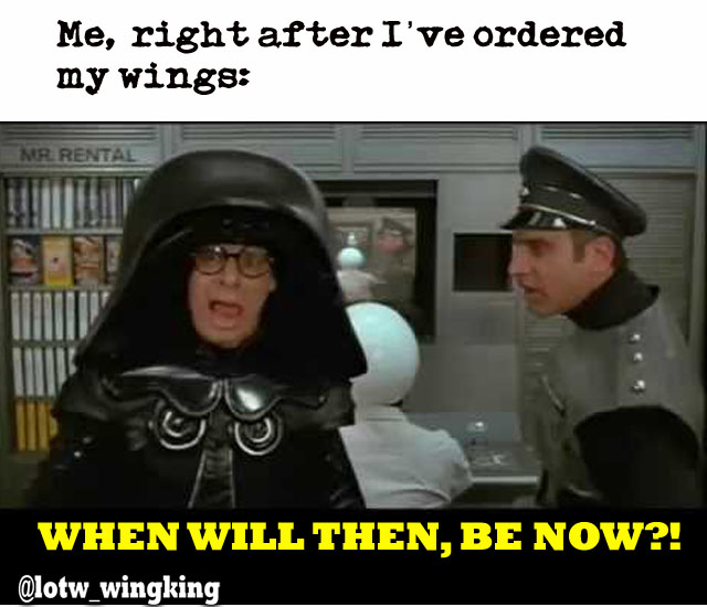 LORD of the WINGS (or how I learned to stop worrying and love the