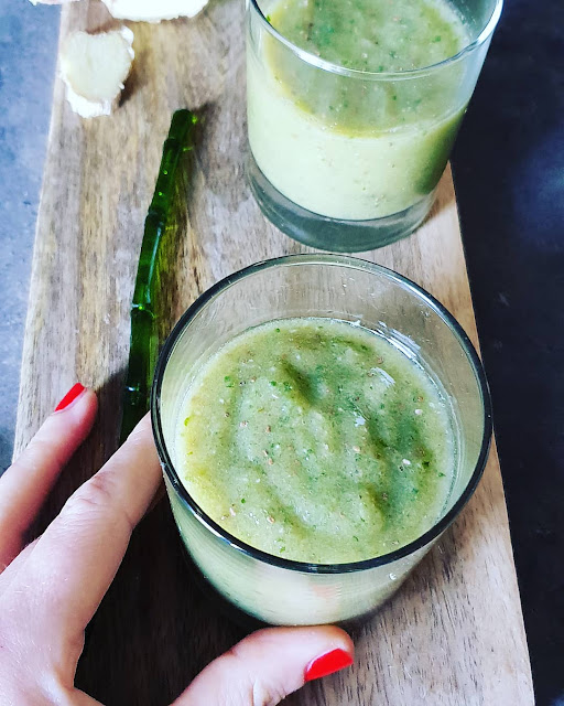 SMOOTHIE VERT ALCALIN VEGAN