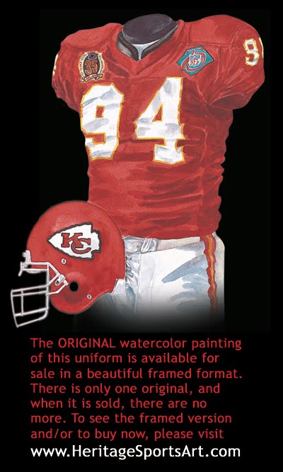 kansas city chiefs old uniforms