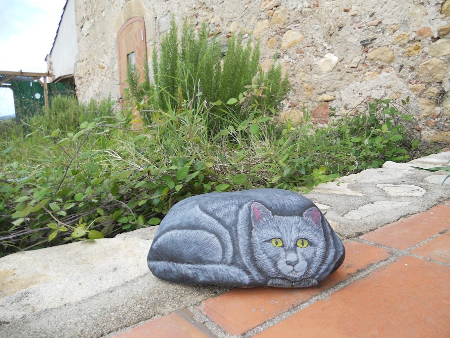 manchas con pintura acrílica