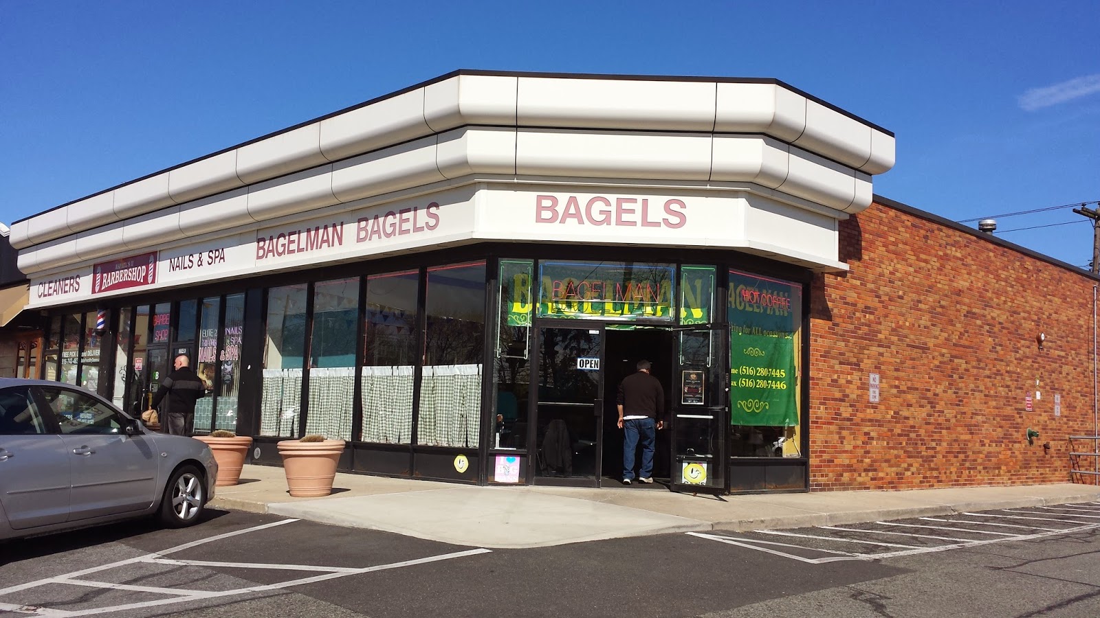 Sunday Bagels With Dad 4/26/15 Bagelman of Mineola