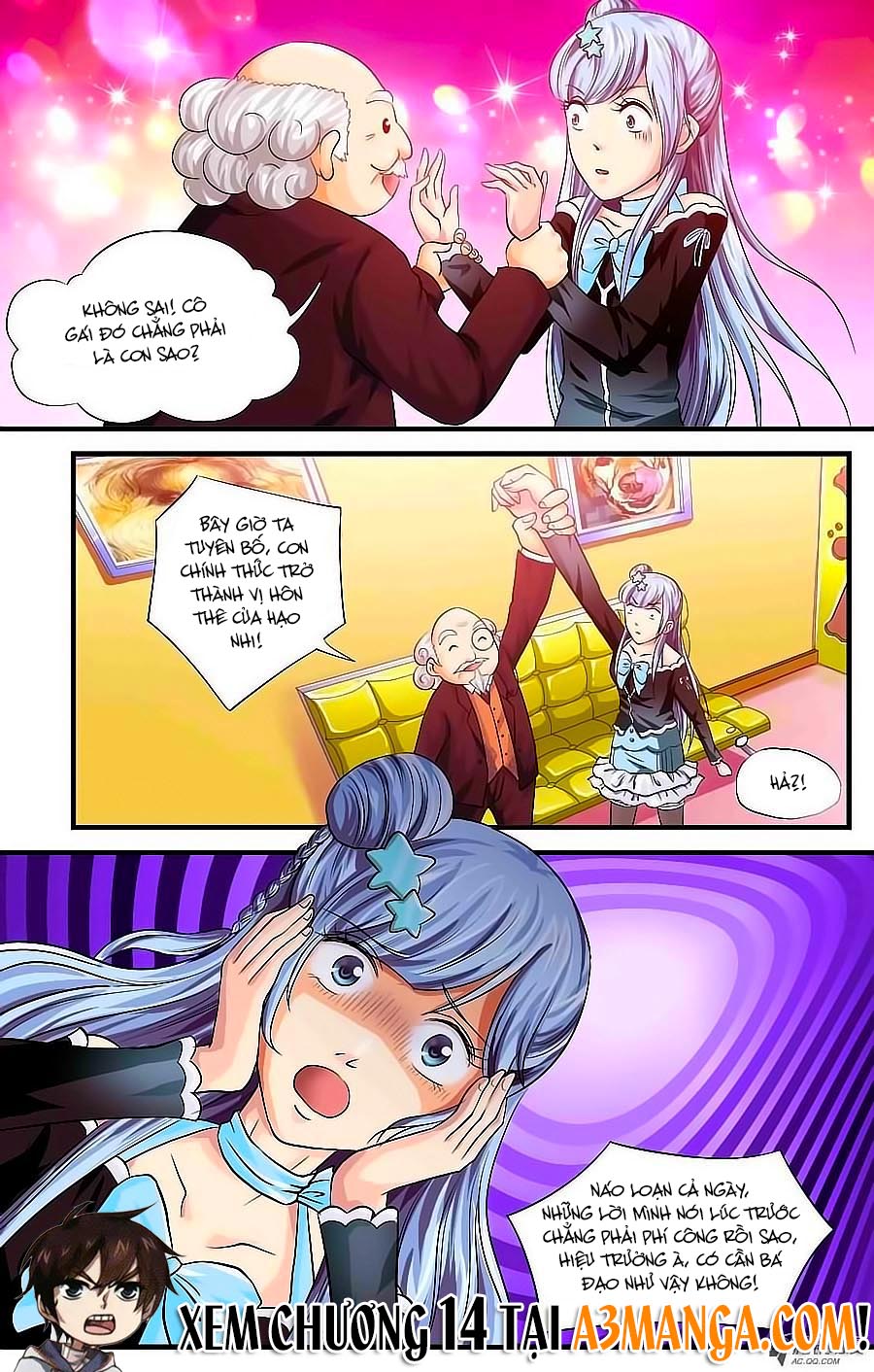 Học Viện Mỹ Nam Số 7 Chap 13 - Next Chap 14