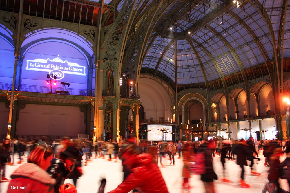 Grand Palais de Paris Ferrero  patinoire