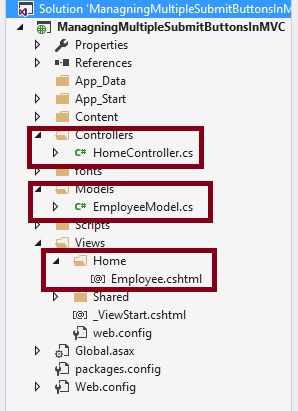 How To Use Multiple Buttons on Single View In ASP.NET MVC