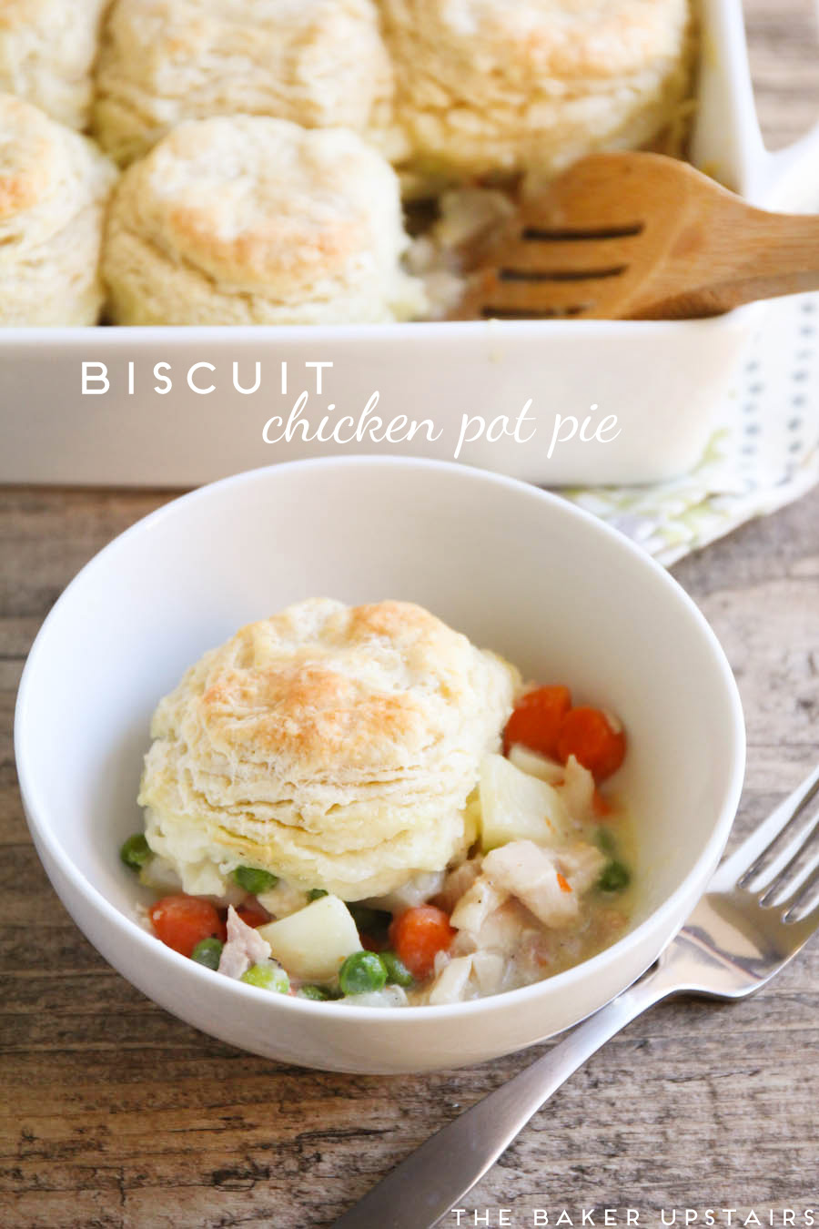 The Baker Upstairs biscuit chicken pot pie