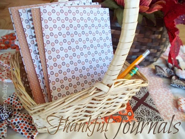 DIY Thankful Journals