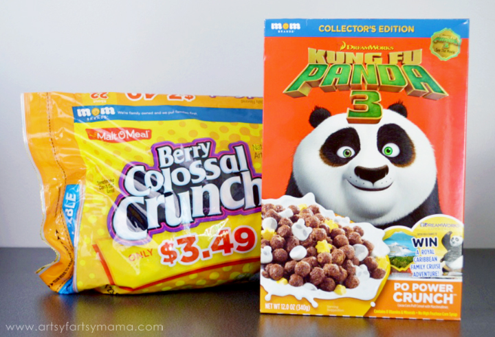 Kung Fu Panda Cereal Cupcakes at artsyfartsymama.com #CerealAnytime