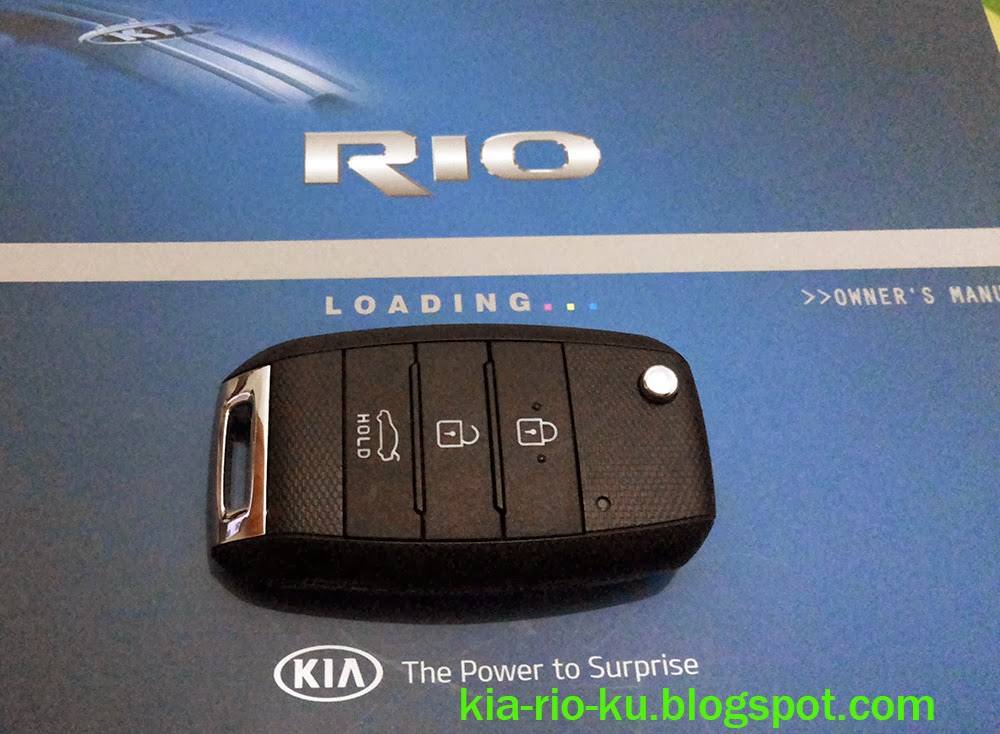 All New Rio Kunci Remote Kia Rio