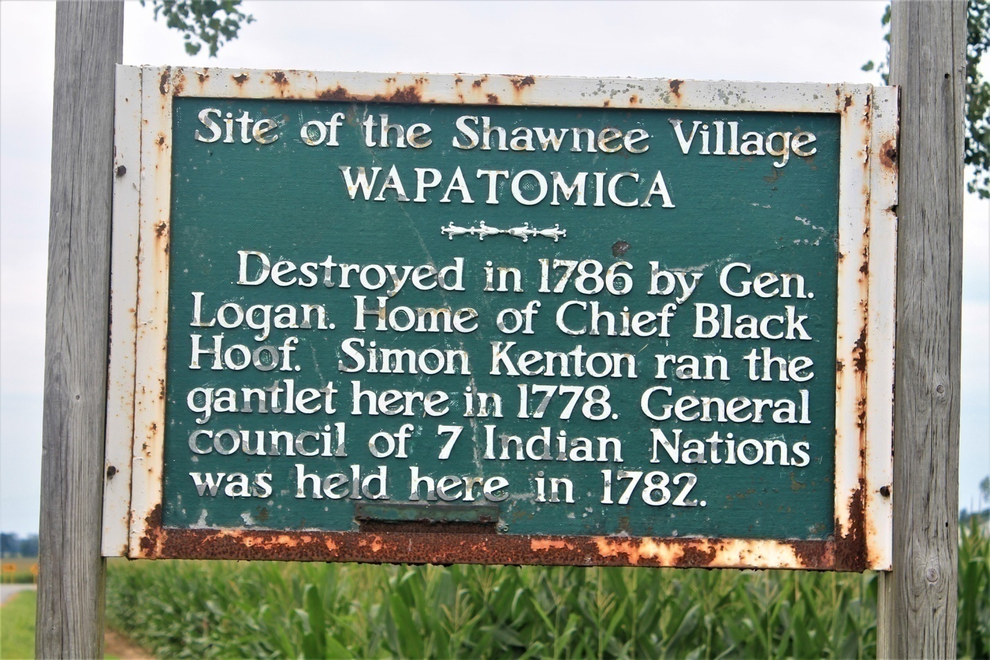 Heights on History Cheif Blackhoof of the Shawnee