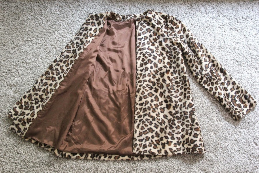 DIY Abrigo de pelos Animal Print (patrones gratis)