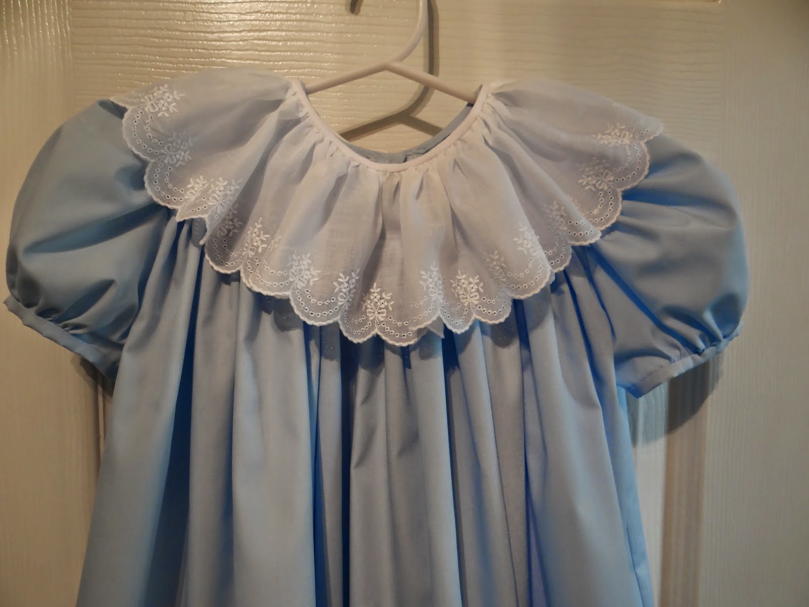 Smock, Sew and Be Merry Blue Easter Dress