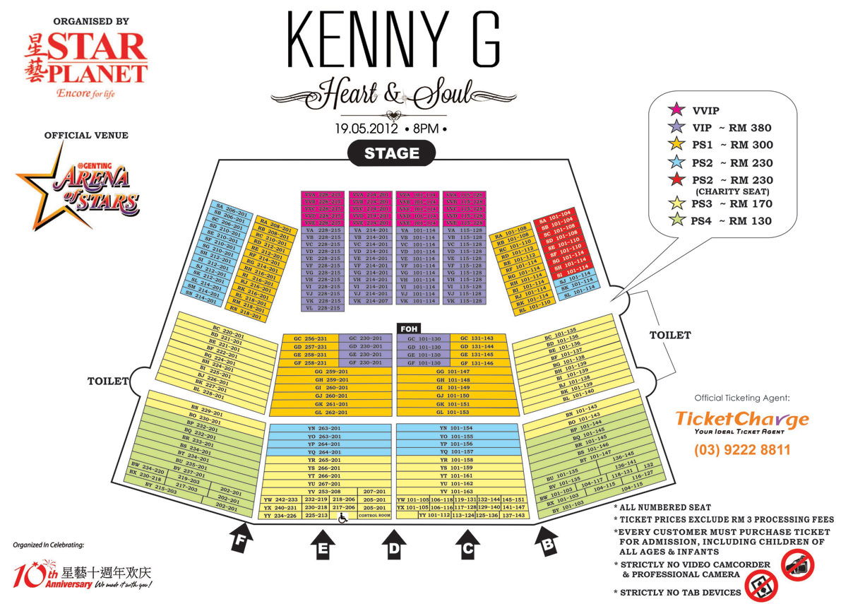 Kenny G Heart & Soul Concert in Malaysia 2012 Genting