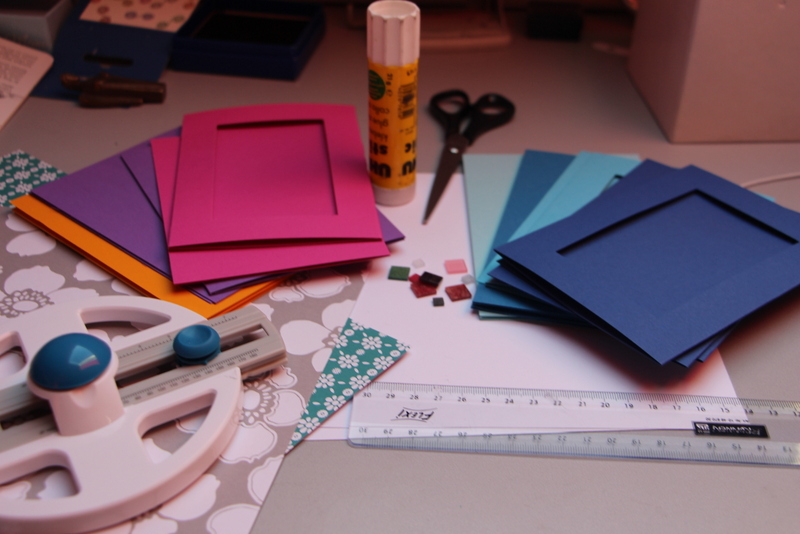 Creative life: Karten verzieren Teil 2