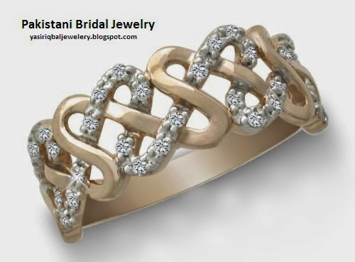Pakistan Diamond Jewellers: Karachi New Girl Fashion 2014 Wedding Necklace Jewellery 26