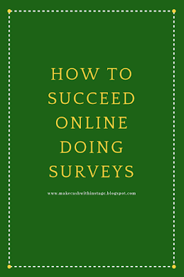 How to succed online doing surveys