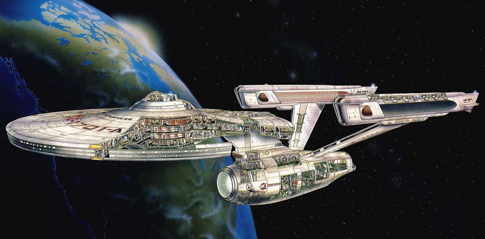 output deed het Pessimistisch The Wertzone: Star Trek at 50: The USS Enterprise (NCC-1701-A)