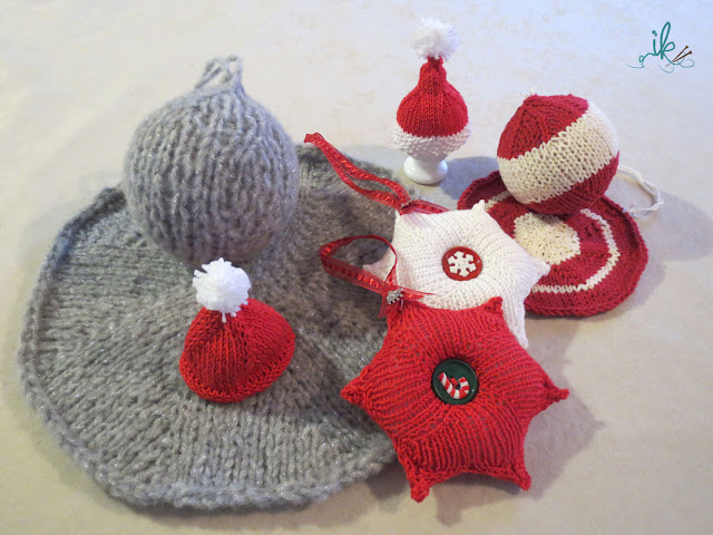 Weihnachtsdeko stricken