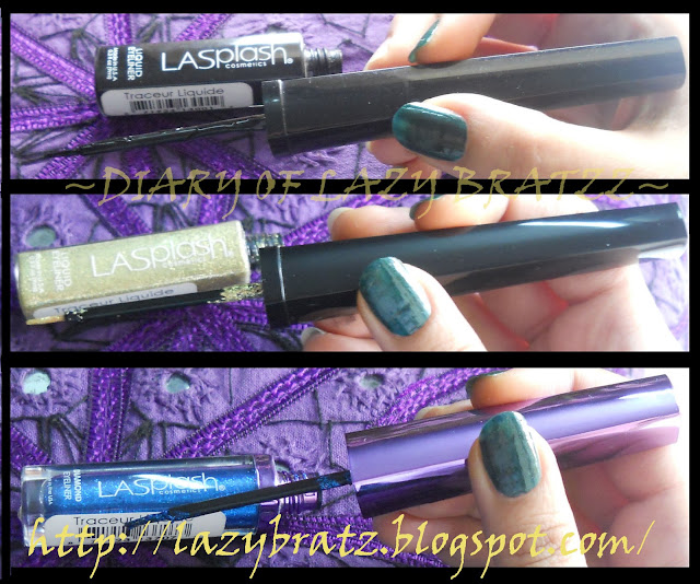 Diary Of Lazy Bratzz: Review: LASplash Liquid Eyeliner, Glitter ...