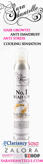 SaraShantelle No.1 Head CPR. Anti-Stress. Hair Growth Tonic with Wild Ginseng Extracts.