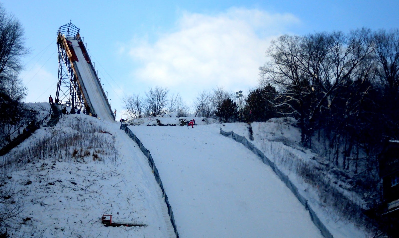 La Crosse, WI 2012/13 Snowflake Ski Jump in Westby, Wisconsin