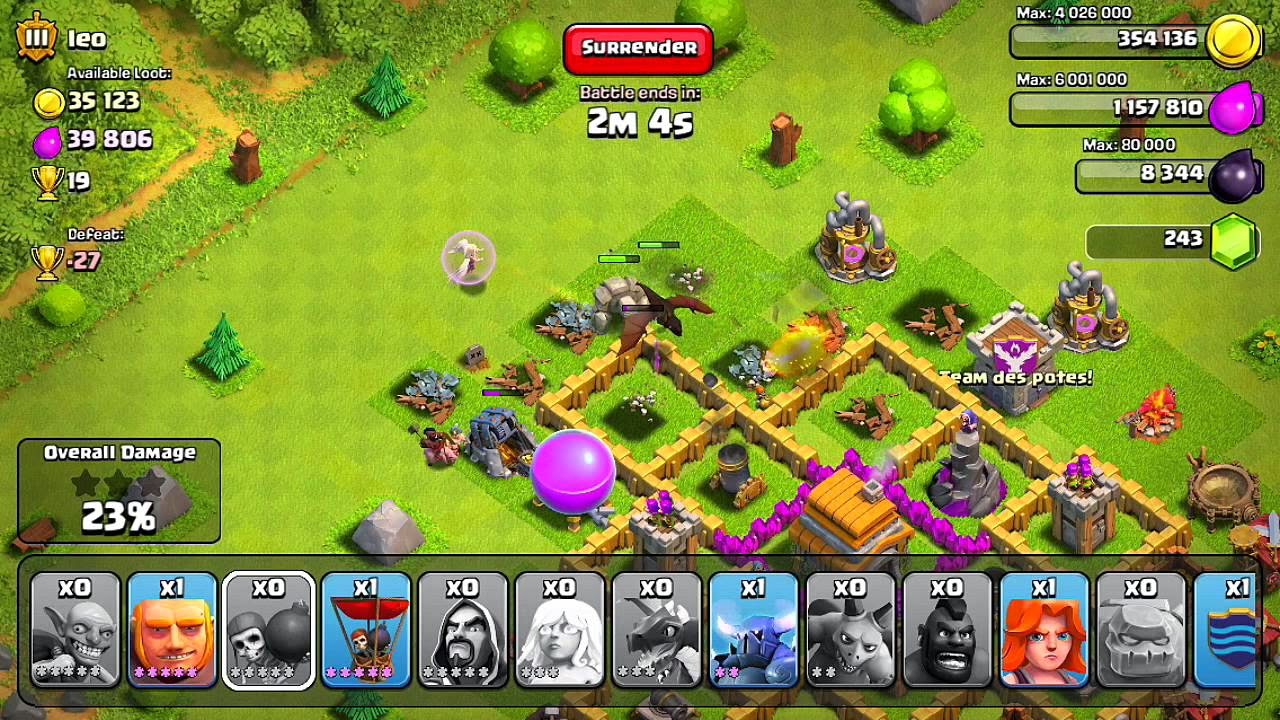 Baca Ini Jika Ingin Memilih Lawan Sendiri Di Clash Of Clans COC