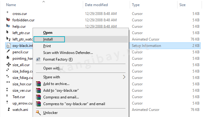 Merubah Icon Pointer Mouse pada Windows 10