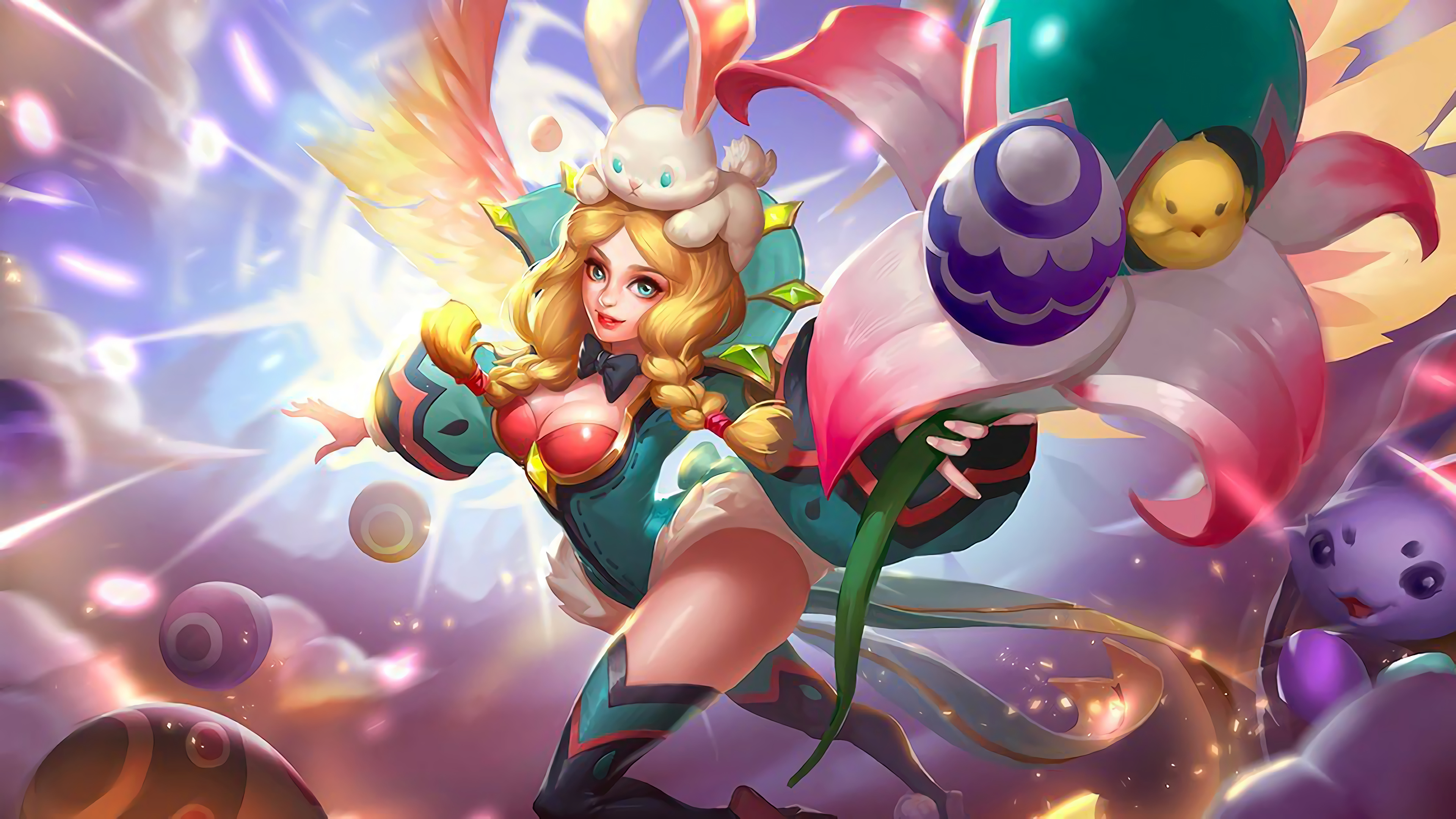 Rafaela, Flower Fairy, Skin, Mobile Legends, 4K, #140 ...
