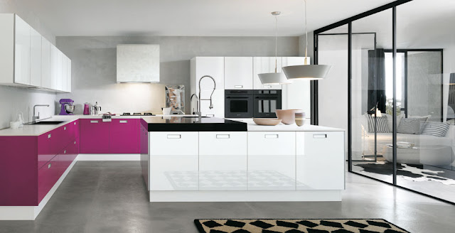 cocina fucsia