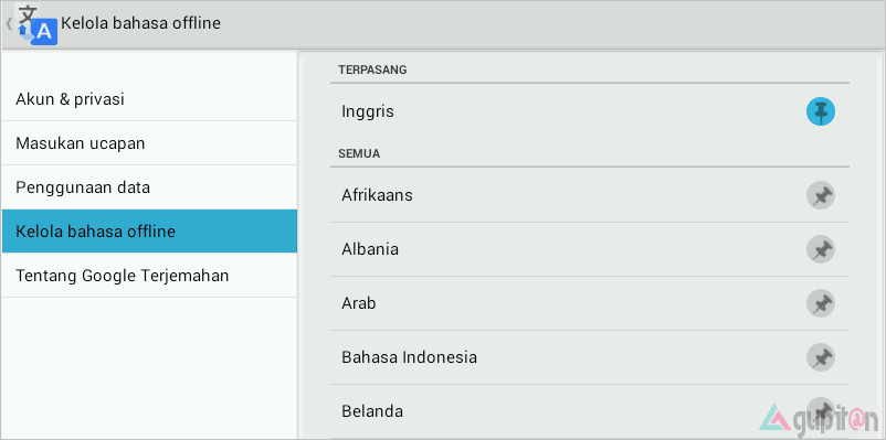 Cara Menambahkan Paket Bahasa Offline di Google Translate for Android