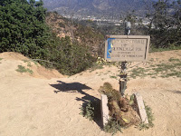 Beginning of short cut from Henry’s Trail to Vista Del Valle Drive, Griffith Park, Los Angeles, February 15, 2016