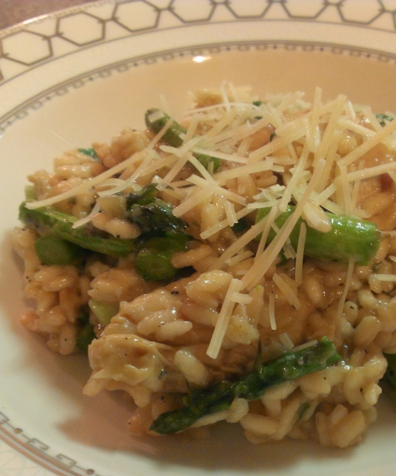 The Hungry Hood Chicken & Asparagus Risotto