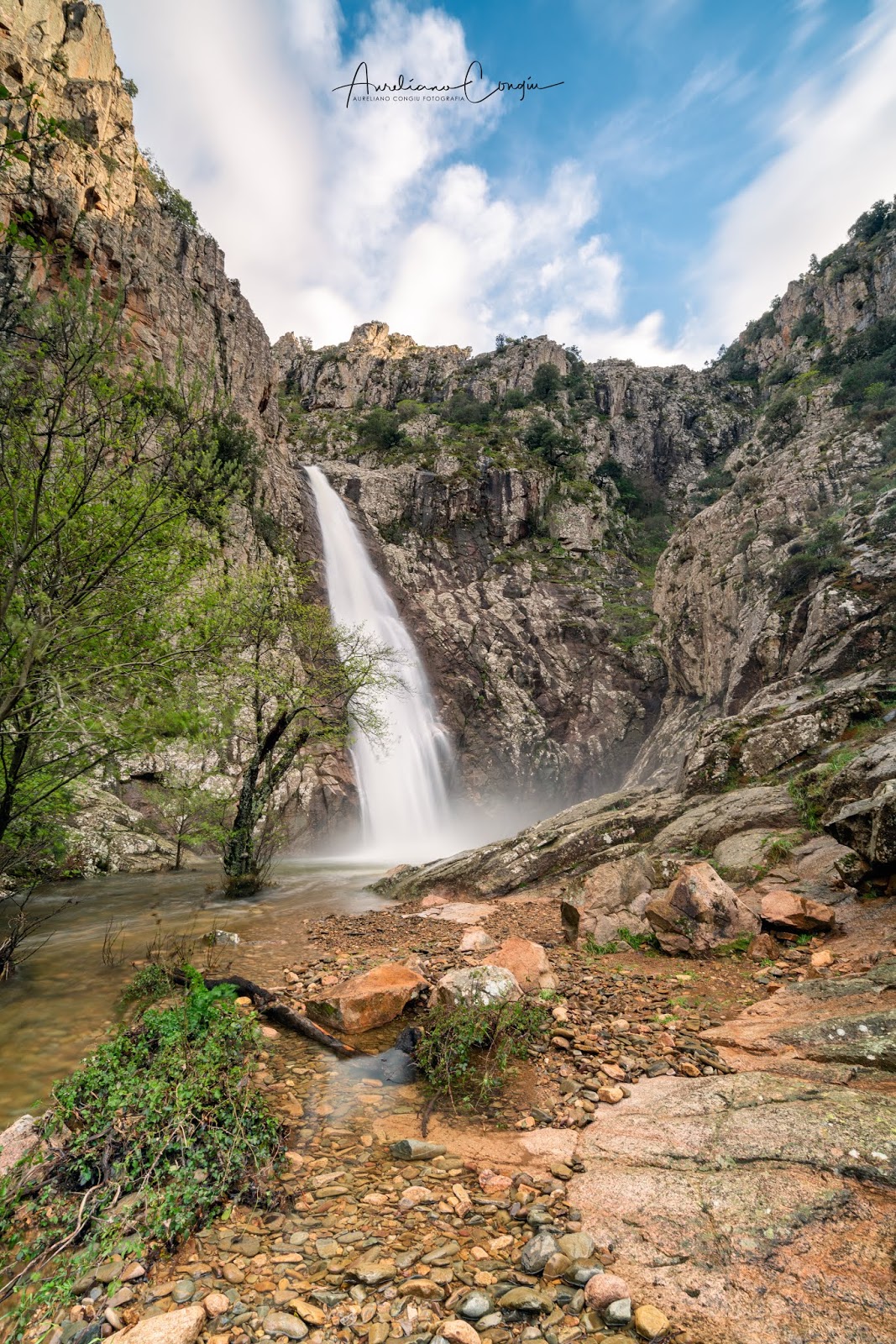La cascata di Piscina Irgas
