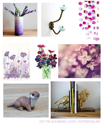 hermione granger bedroom inspiration hallows deathly decorations garland felt purple potter hanger ombre vase hook brass wall