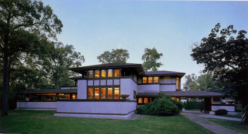 Marzua: Casa Willitts de Frank Lloyd Wright