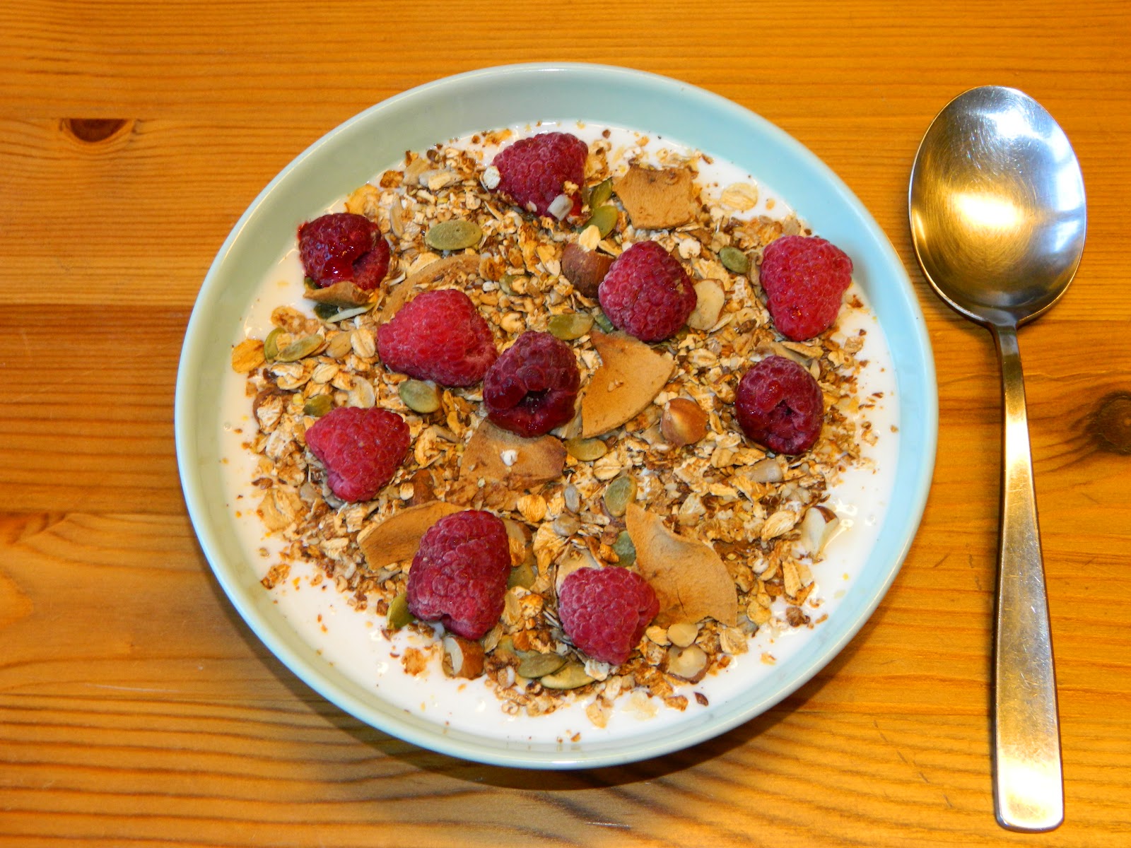 Matilda lagar mat Hemmagjord müsli