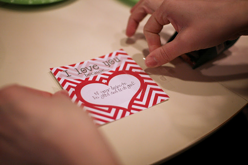 Kandice Stewart Blog DIY I love you because... Scratch & Win Valentines