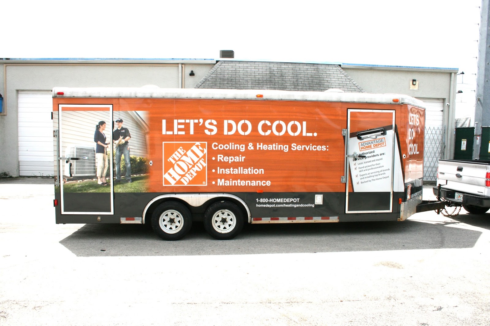 Small Business Trailer Wrap Advertising Miami Florida