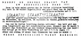 25 February 1941 worldwartwo.filminspector.com Tirpitz Dutch strike notice