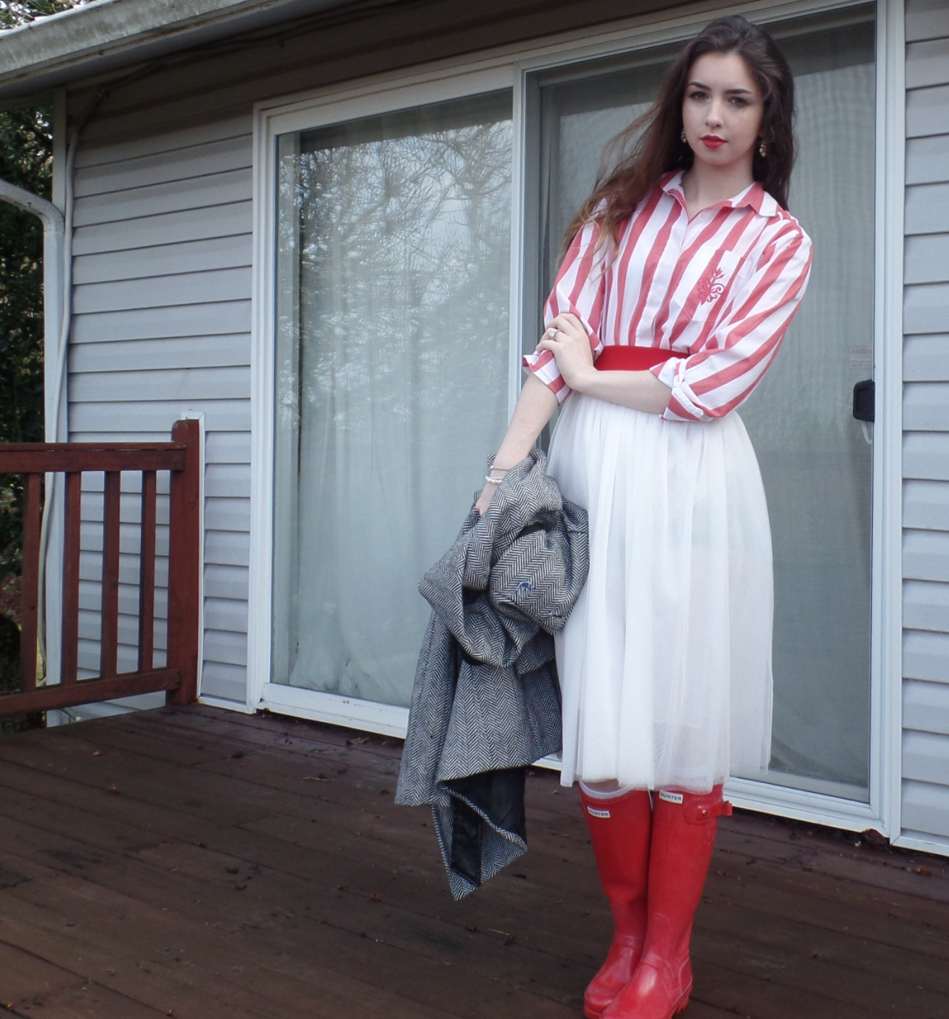Candy Cane Top Skirt