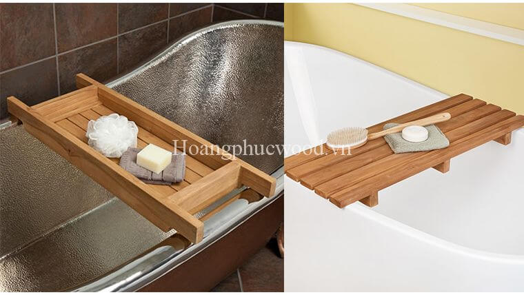 Những thiết kế từ gỗ Teak sáng tạo trong phòng tắm