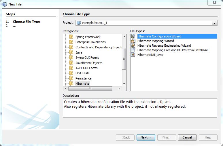 Prática de Software Exemplo de aplicação  Java usando Struts 1 2
