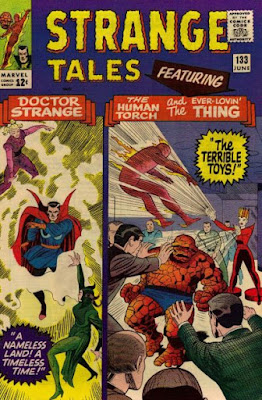 Strange Tales #133, Dr Strange, the Human Torch and the Thing