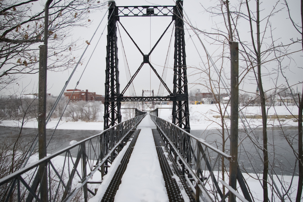 Bean Road Kennebec Bridges, Waterville, Maine