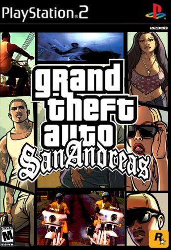 Lost Games Grand Theft Auto San Andreas Bonus Dvd Ps2