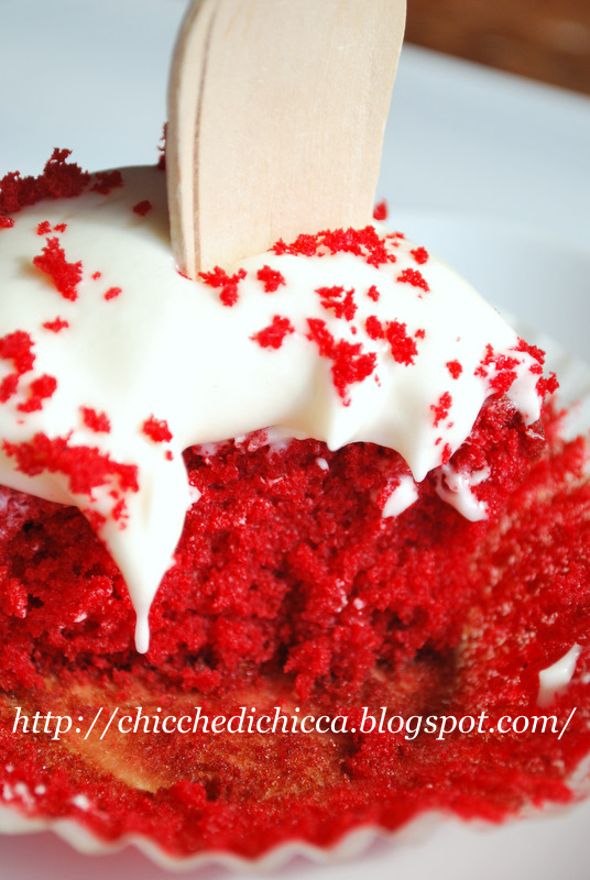 Le chicche di chicca Red Velvet Cupcakes
