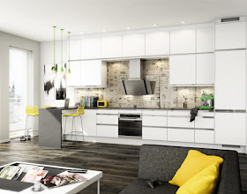 Las influyentes paredes de la cocina - Cocinas con estilo