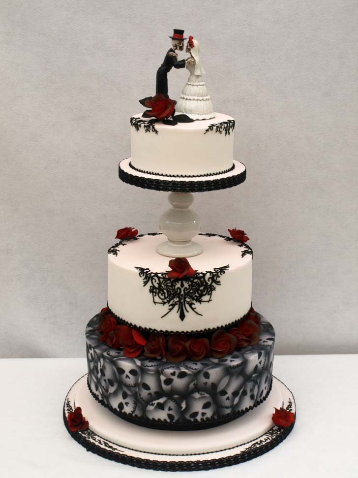 Gothic Wedding Cakes