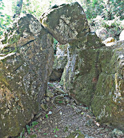 San Lorenco rocks that form the farfalle