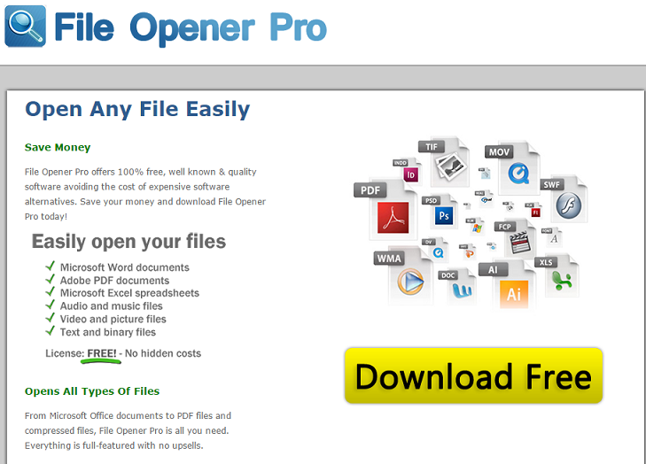 File Opener Pro 2016 Free + Crack programs